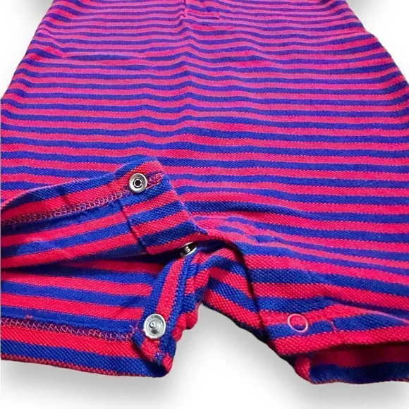 Ralph Lauren | Classic Striped Romper (6 mos) - Picture 2 of 4